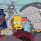 Bart realizing that one of his favorite superheroes is dead.